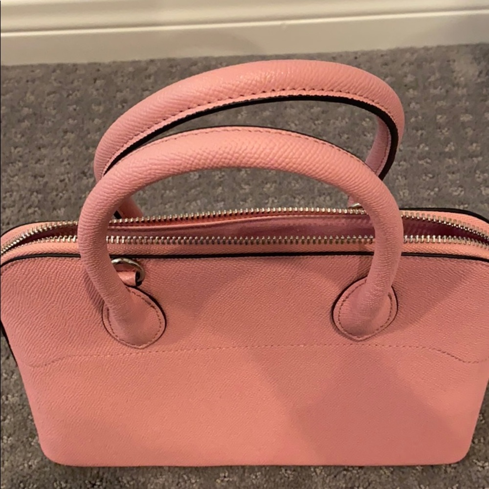 Rose colored M.I.L.A. Purse satchel handbag - Picture 5 of 5